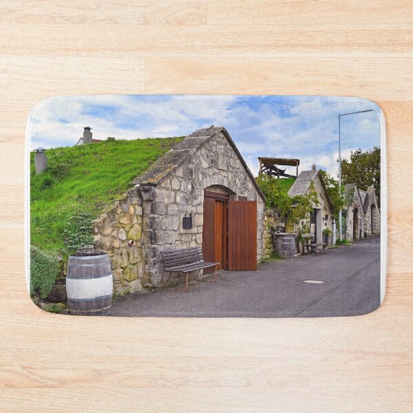 Item preview, Wine cellar of Kellergasse in Purbach, Burgenland,Austria,autumn season designed and sold by goceris.