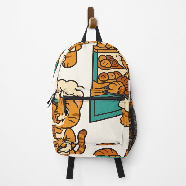 Item preview, Cute Baker Cat – Funny Bread & Pastry Cartoon Design designed and sold by HoopeStylee.