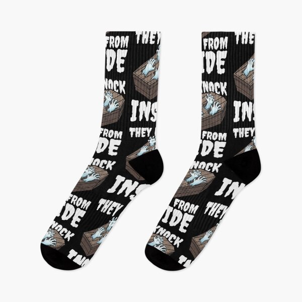 Item preview, THEY KNOCK FROM INSIDE - HALLOWEEN designed and sold by KEF Custom.