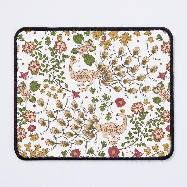 Item preview, Peacock Farmhouse Country Cottage Core Florals designed and sold by VintageStyle.