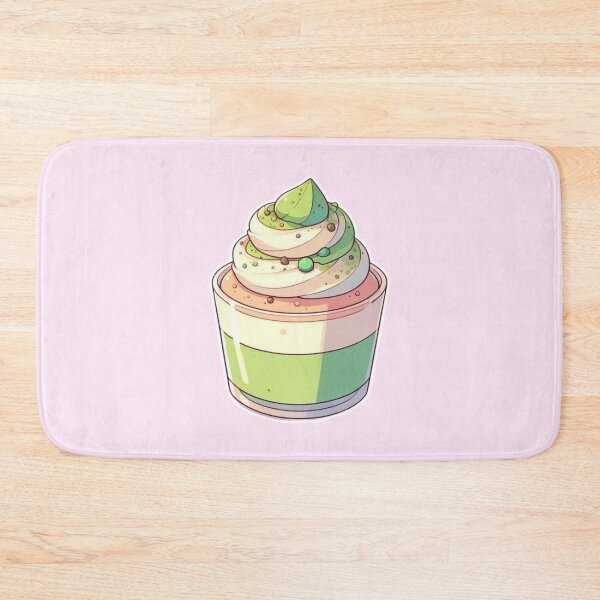 Item preview, Kawaii Matcha Dessert – Cute Japanese Anime Manga Style Sweets designed and sold by Sugar Wisdom .