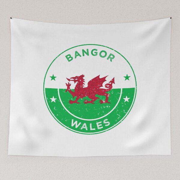 Item preview, Bangor Wales Historic Cathedral City Coastal Charm Design designed and sold by ArtByKatti.