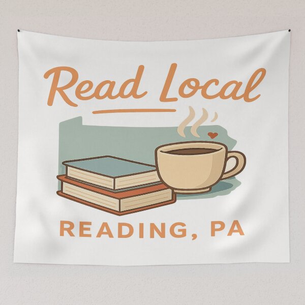 Item preview, Read Local – Reading PA Book Lover’s Pride designed and sold by Globalcitytees.