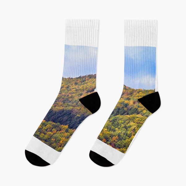 Item preview, Medieval Castle Grimmenstein on a hill in an autumnal forest landscape designed and sold by goceris.