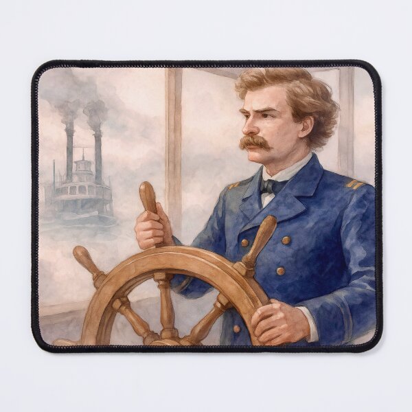 Item preview, A captain on the Mississippi designed and sold by Steffani Lehmann.