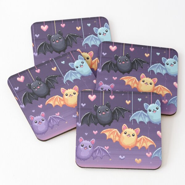 Item preview, Pixel Bat Parade designed and sold by Carlos Monteiro.