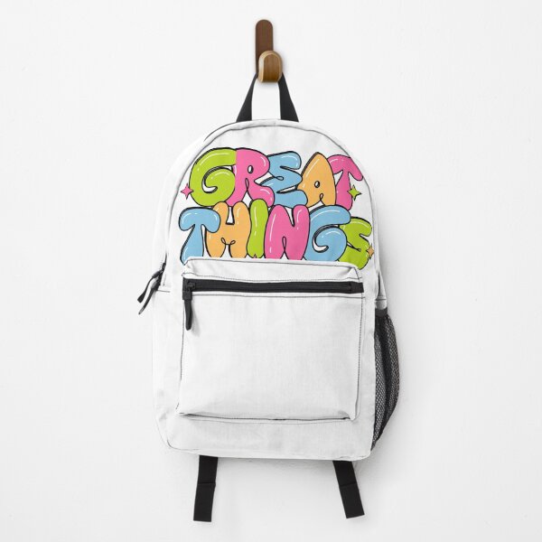 Item preview, Great Things – Motivational Quote Minimal Design by farwawears designed and sold by farwawears.