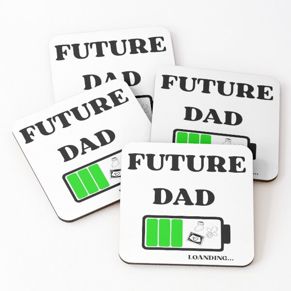 Item preview, Future Dad Loading – Funny Baby Announcement designed and sold by kstheladesigns.