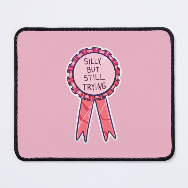 Item preview, Silly, but still trying. Pink beige designed and sold by feannaart.