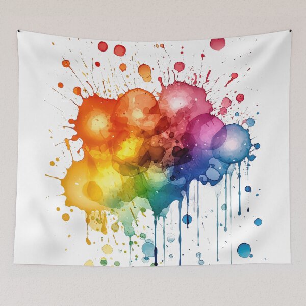 Item preview, Artistic Inspiration Splash, Vibrant Creative Energy designed and sold by helgekerler.