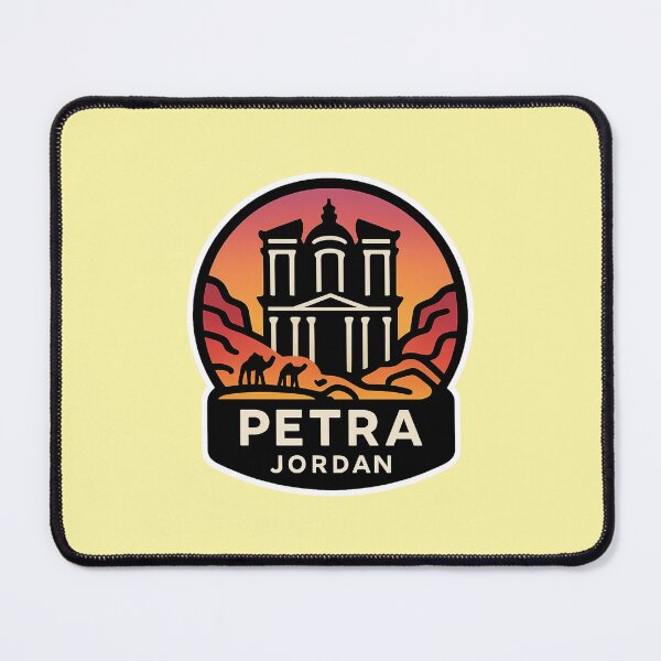 Item preview, Petra Jordan Silhouette Sunset – Double Outline Treasury Design designed and sold by Timeless Design.