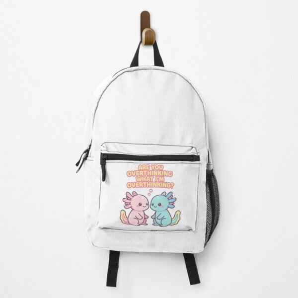 Item preview, Kawaii Axolotl Are You Overthinking What I'm Overthinking – Funny Overthinker Cute Design designed and sold by Lunaria Arts.