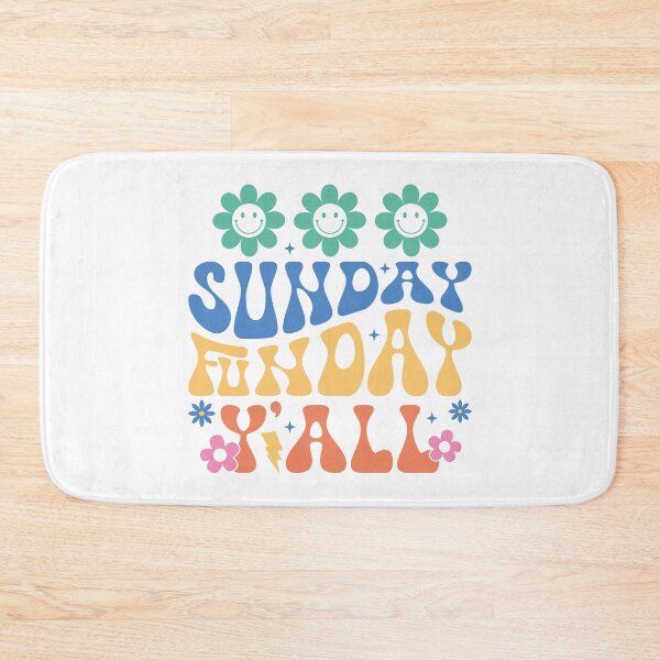Item preview, Sunday Funday Y’all – Fun Weekend Quote designed and sold by artcultreone.