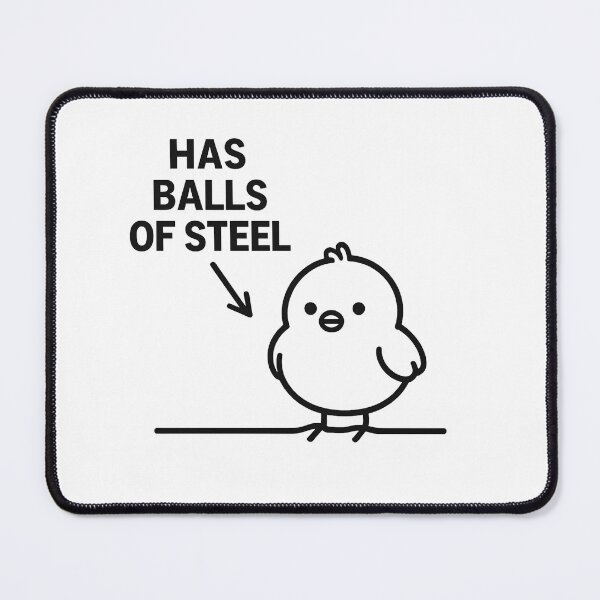 Item preview, Funny picture with a chick designed and sold by Nebelherz.