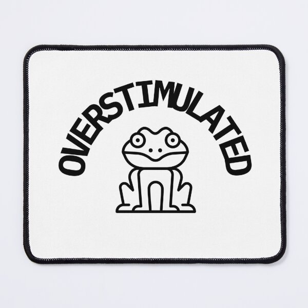 Item preview, Overstimulated frog designed and sold by LadyChainGray.