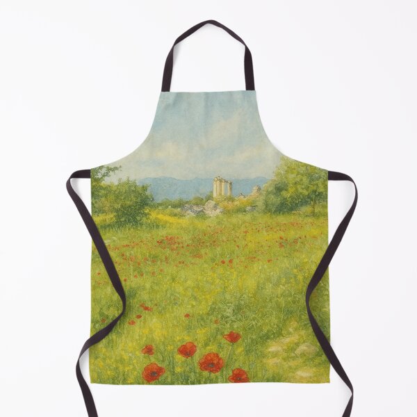 Item preview, Poppies Among the Ruins, Aphrodisias - Aydın, Turkey designed and sold by PixelPastoral.