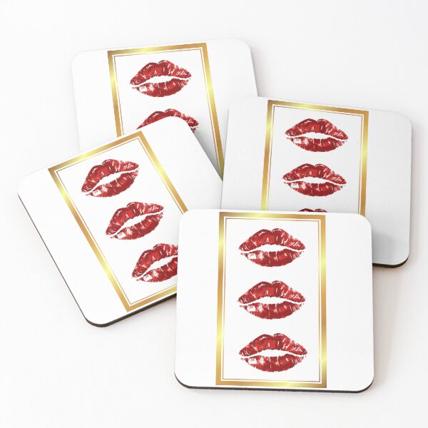 Item preview, Red kisses designed and sold by Coloryn Glitter.