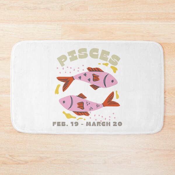Item preview, Pisces Astrology Zodiac Pink Fish February March Birthday  designed and sold by Post Haste Art.
