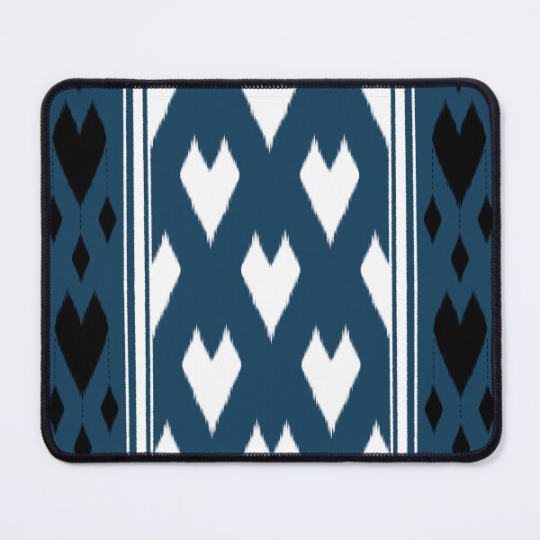 Item preview, Colorful Ikat Heart Seamless Pattern Design designed and sold by Onulodesign.