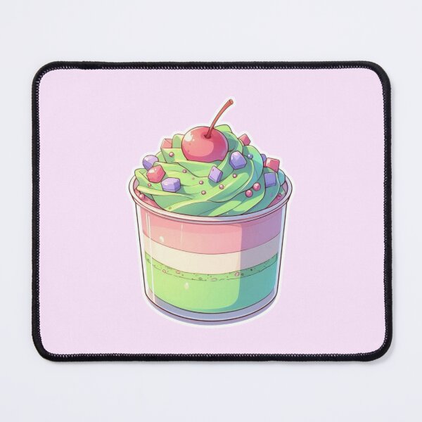 Item preview, Kawaii Matcha Dessert – Cute Japanese Anime Manga Style Sweets designed and sold by Sugar Wisdom .