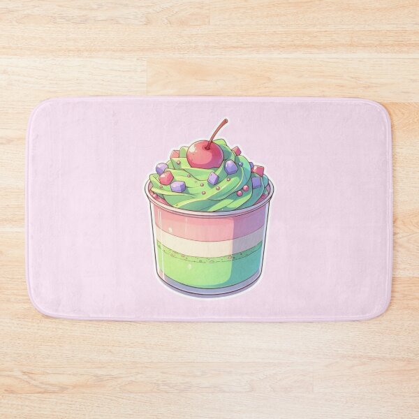 Item preview, Kawaii Matcha Dessert – Cute Japanese Anime Manga Style Sweets designed and sold by Sugar Wisdom .