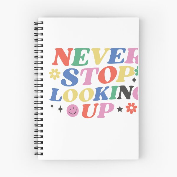 Item preview, Never Stop Looking Up – Inspirational Motivational Quote designed and sold by artcultreone.