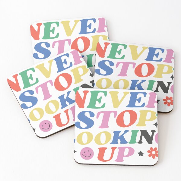 Item preview, Never Stop Looking Up – Inspirational Motivational Quote designed and sold by artcultreone.