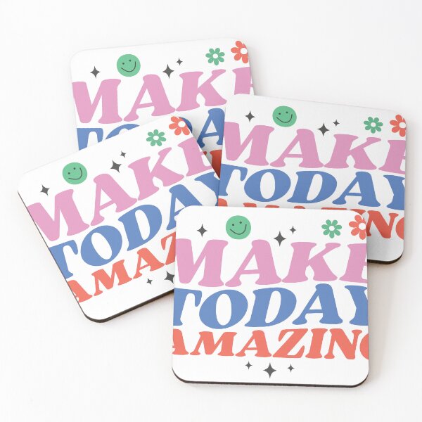 Item preview, Make Today Amazing – Motivational Positive Quote designed and sold by artcultreone.