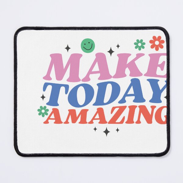 Item preview, Make Today Amazing – Motivational Positive Quote designed and sold by artcultreone.