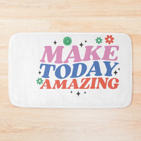 Item preview, Make Today Amazing – Motivational Positive Quote designed and sold by artcultreone.