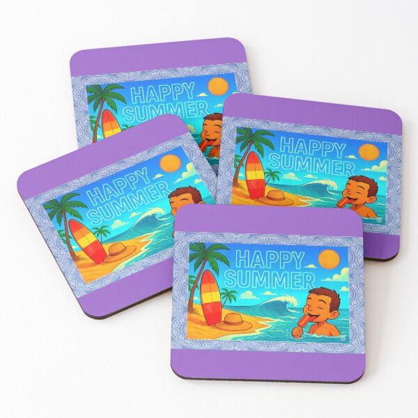 Item preview, Happy Summer designed and sold by KRISS DEL - STUDIO.