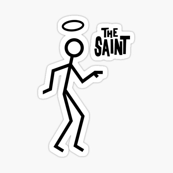THE SAINT 1 Sticker