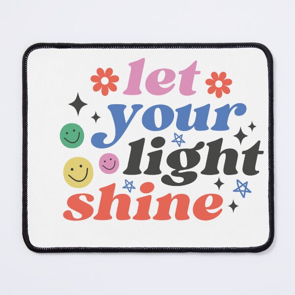 Item preview, Let Your Light Shine – Inspirational Positive Quote designed and sold by artcultreone.