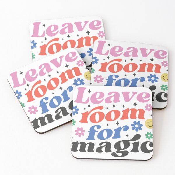 Item preview, Leave Room For Magic – Inspirational Positive Quote designed and sold by artcultreone.