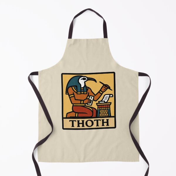 Item preview, Ancient Egyptian Thoth -- Ibis-Headed Scribe of Wisdom designed and sold by Myra365Art.