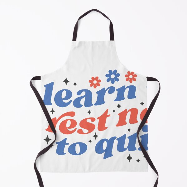 Item preview, Learn To Rest Not To Quit – Motivational Resilience Quote designed and sold by artcultreone.