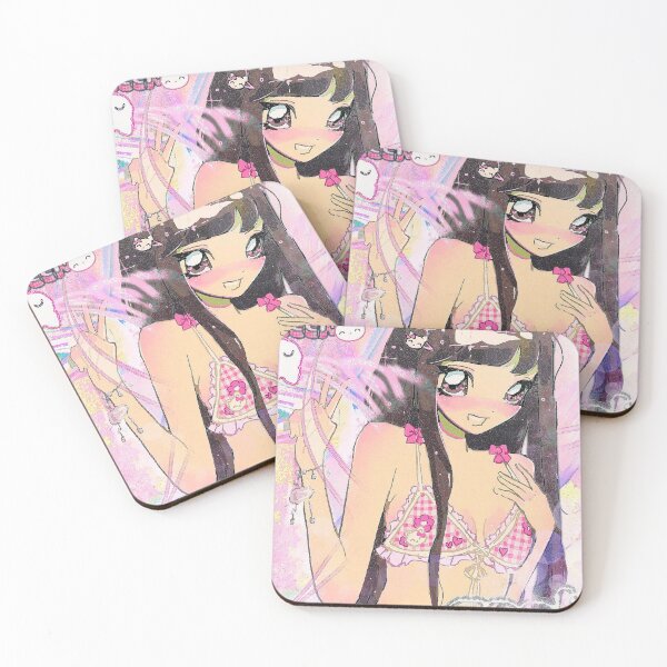 Item preview, y2k girl bikini pink  designed and sold by forestgrump.