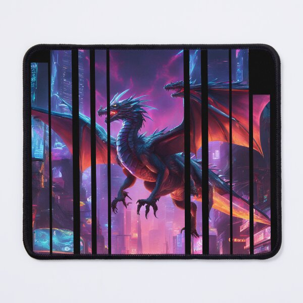 Item preview, Cyber neon City Dragon 2 designed and sold by Neon G.