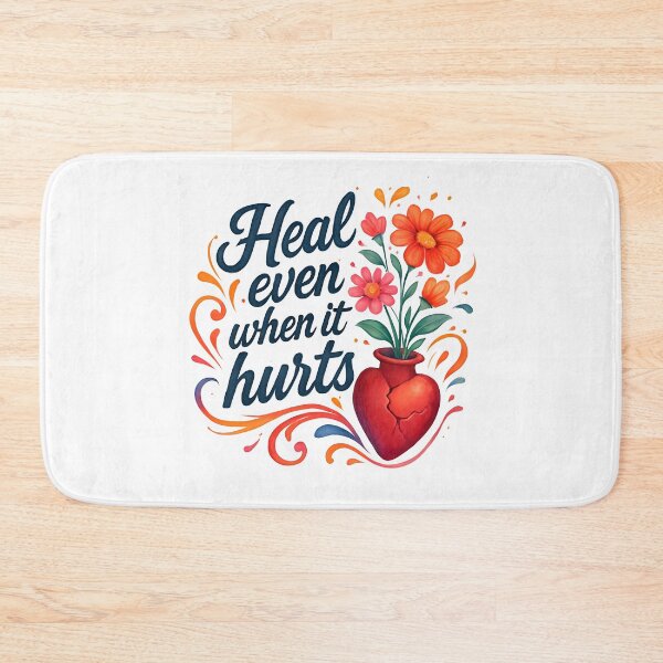 Item preview, Heal even when it hurts Relatable emotion designed and sold by FoxyJags.