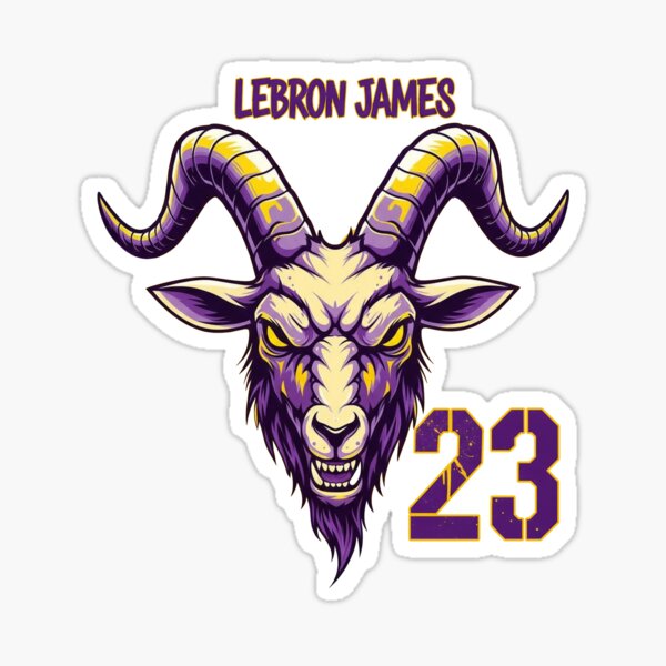 Artikel-Vorschau von Lebron James Ziege, designt und verkauft von kot-kot.