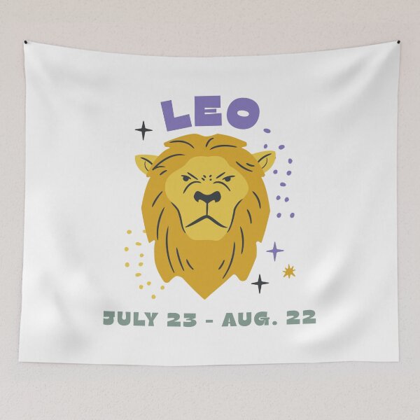 Item preview, Leo Astrology Zodiac July August Birthday  designed and sold by Post Haste Art.