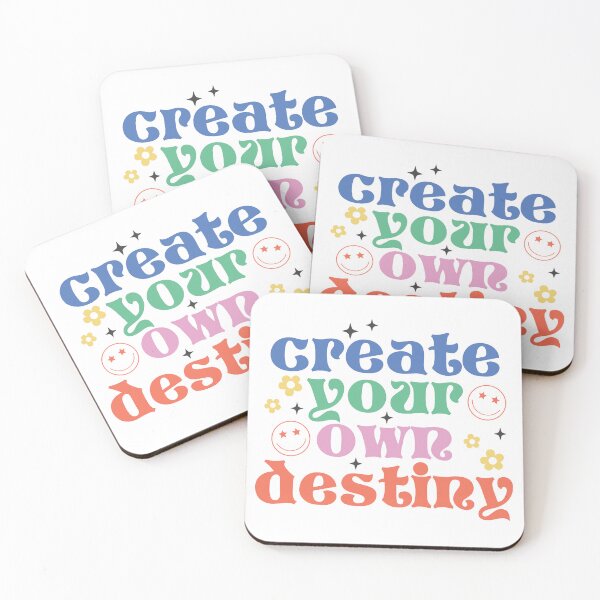 Item preview, Create Your Own Destiny – Motivational Quote designed and sold by artcultreone.