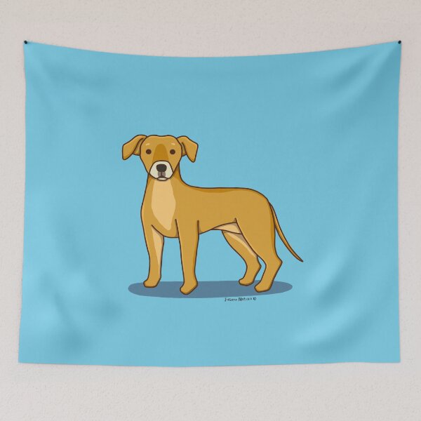 Item preview, Mix Breed Dog Caramel designed and sold by julianamotzko.