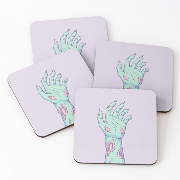 Item preview, Halloween zombie hand pastel goth aesthetic  designed and sold by FatBirdie.