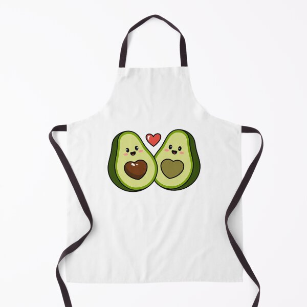 Item preview, Cute avocados with heart love kawaii designed and sold by SOUFIANE1991.