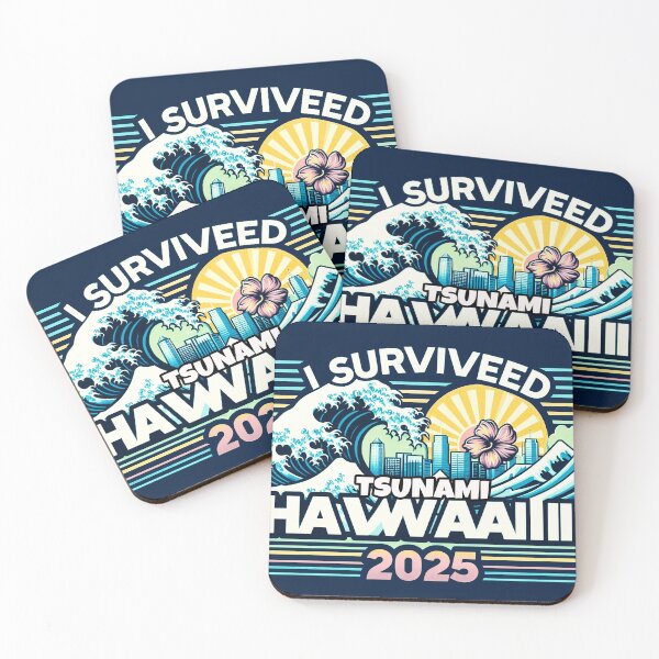 Item preview, post-apocalyptic Hawaii survival vacation, designed and sold by  Mudikeys.