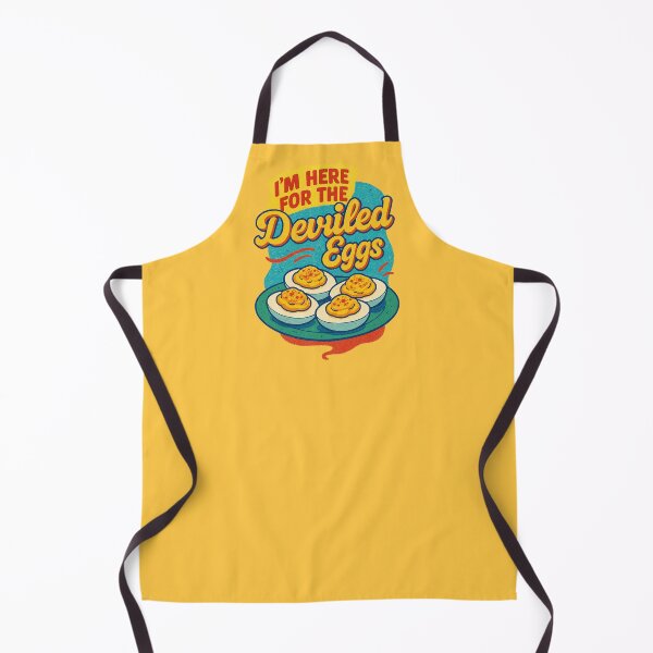 Item preview, I’m Here for the Deviled Eggs designed and sold by FrictionMaxxing.