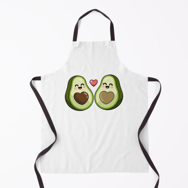 Item preview, Cute avocados with heart love kawaii designed and sold by SOUFIANE1991.