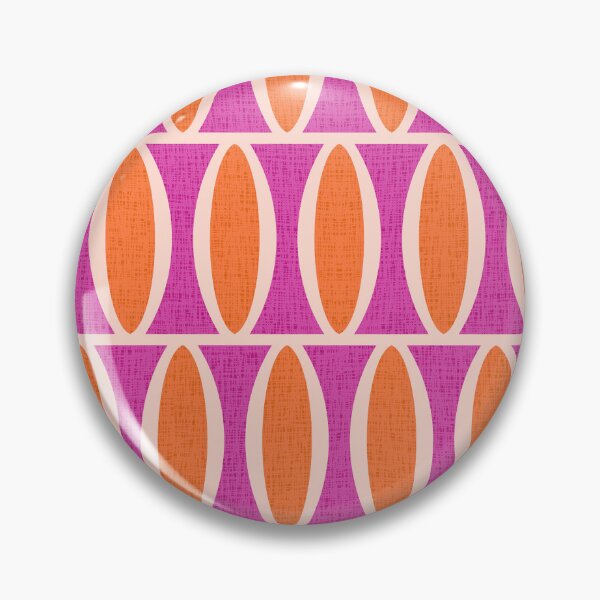 Item preview, Mid Century Modern Geometric Oval Pattern 965 designed and sold by tonymagnerart.