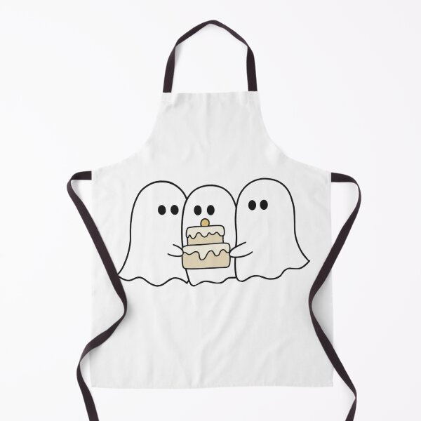 Item preview, Cute Ghost Trio Holding Cake designed and sold by Khamique.